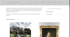 Desktop Screenshot of boxhouse-antiques.com